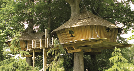 Passez des vacances dans un cabane dans les arbres dans le Sud Ouest de la France